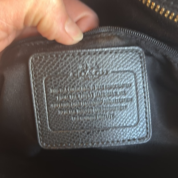 Beautiful brown on brown Coach satchel purse - Picture 7 of 14